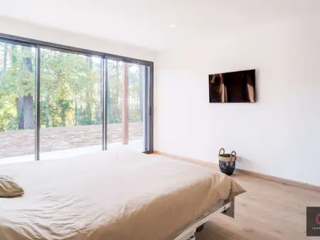 Villa PMR 10 pers. piscine, plain-pied à Biscarrosse : photo 28