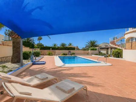 Villa 6 pers. à Xàbia : piscine 8x4m, 3 chambres : photo 4