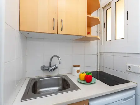 Studio 24 m² vue mer à Tossa de Mar, balcon : photo 4