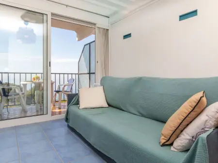 Studio 24 m² vue mer à Tossa de Mar, balcon : photo 9