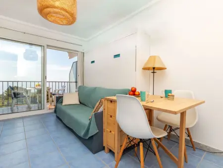 Studio 24 m² vue mer à Tossa de Mar, balcon : photo 10