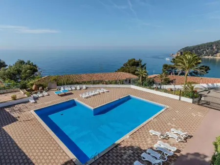 Studio 24 m² vue mer à Tossa de Mar, balcon : photo 19