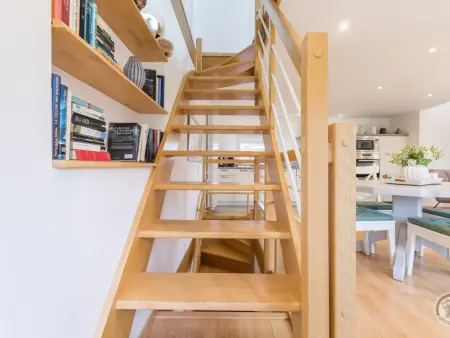 Duplex 2 pers. avec mezzanine vue havre à Portbail : photo 13