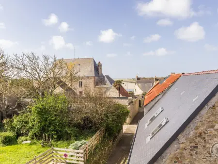 Duplex 2 pers. avec mezzanine vue havre à Portbail : photo 15
