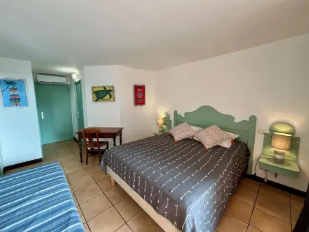 Location appartement à Sainte Anne, Studio climatisé, cadre tropical - 2 pers.