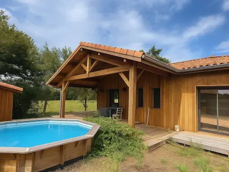 Location villa à Vielle Saint Girons, Maison avec animaux, terrasse - 6 pers.