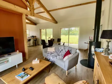 Maison avec animaux, terrasse - 6 pers., Villa 6 personnes à Vielle Saint Girons - Photo 3