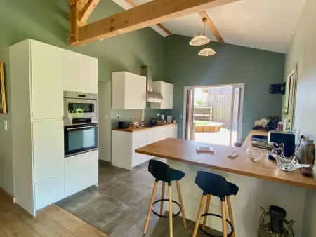 Maison avec animaux, terrasse - 6 pers., Villa 6 personnes à Vielle Saint Girons - Photo 5