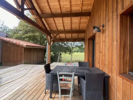 Maison avec animaux, terrasse - 6 pers., Villa 6 personnes à Vielle Saint Girons - Photo 15