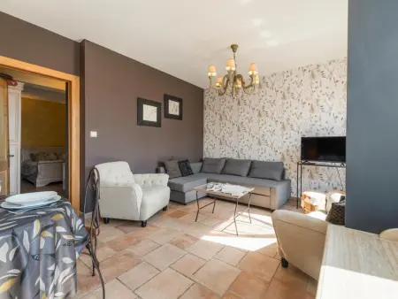 La Ferme de Gabrielle : maison rénovée à Le Bizet, 8 pers. : photo 3