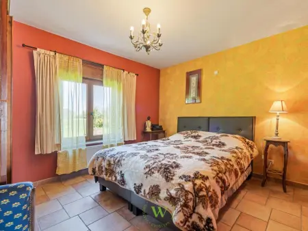 La Ferme de Gabrielle : maison rénovée à Le Bizet, 8 pers. : photo 26