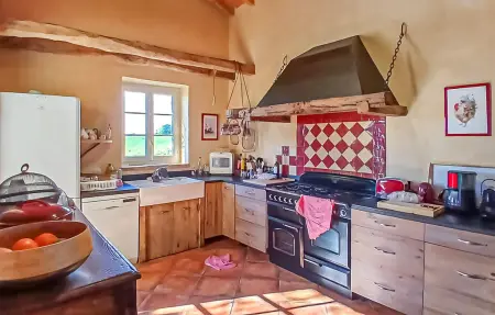 Maison de pierre avec piscine à Simorre : photo 6