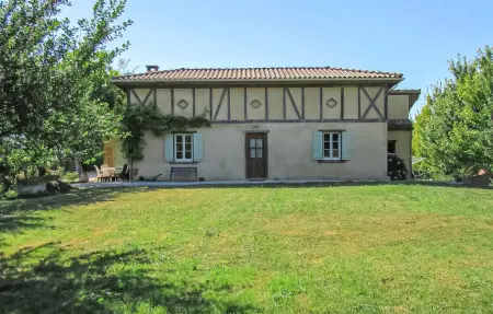 Maison de pierre avec piscine à Simorre : photo 11
