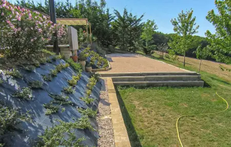 Maison de pierre avec piscine à Simorre : photo 15