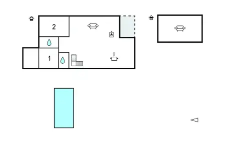 Maison de pierre avec piscine à Simorre : photo 21