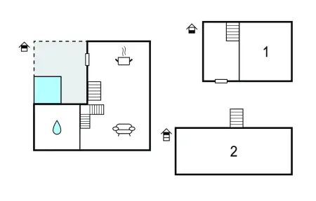 Maison en pierre avec piscine privée à Cessenon sur Orb : photo 26