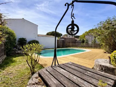 Location maison à Dolus d'Oléron, Maison de charme avec piscine privative - 10 pers.