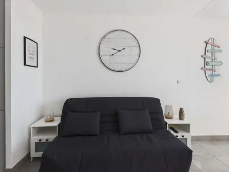 Studio cabine 4 pers. vue mer + parking à Marseillan-Plage : photo 7