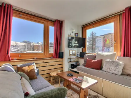 Duplex lumineux 6 pers. - La Plagne, vue sud-est : photo 1