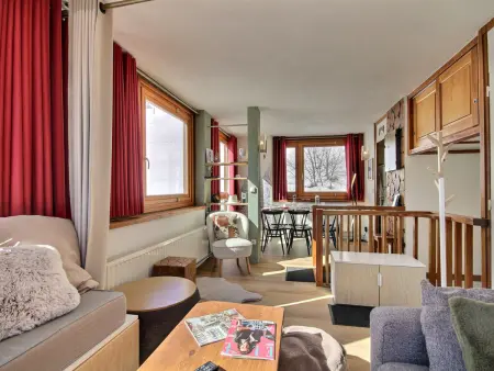 Duplex lumineux 6 pers. - La Plagne, vue sud-est : photo 2