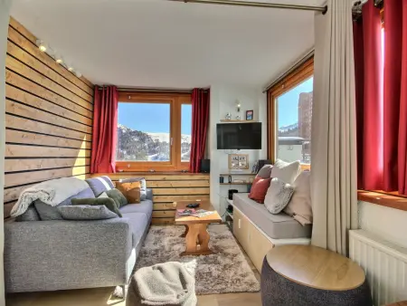Duplex lumineux 6 pers. - La Plagne, vue sud-est : photo 6