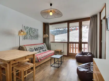 Appartement 2 pièces sud La Plagne, 5 pers. avec balcon : photo 1