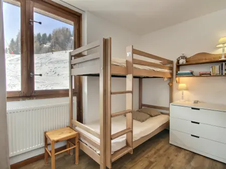 Appartement 2 pièces sud La Plagne, 5 pers. avec balcon : photo 5