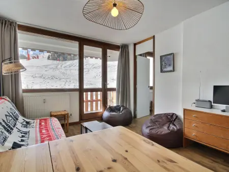 Appartement 2 pièces sud La Plagne, 5 pers. avec balcon : photo 7