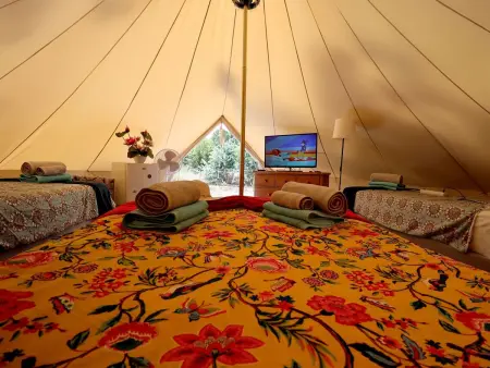 Glamping de luxe avec piscine chauffée solaire à Tábua : photo 32
