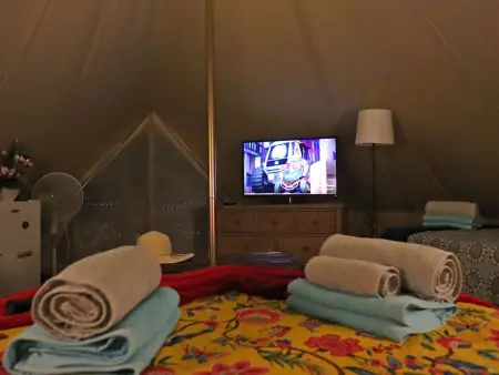 Glamping de luxe avec piscine chauffée solaire à Tábua : photo 36
