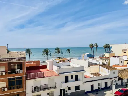 Duplex Albatros 3, vue mer et piscine - Algarrobo : photo 4