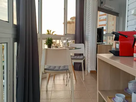 Studio vue mer à 20m de la plage, Torrox : photo 29