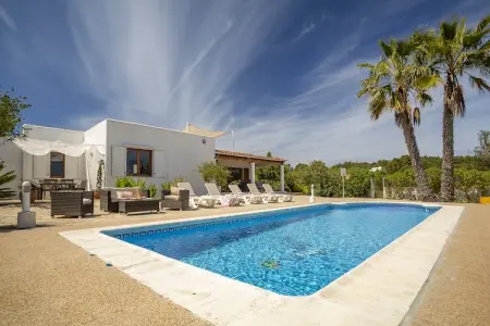 Location villa à Sant Josep de Sa Talaia, Villa de 3 chambres avec piscine à Sant Josep