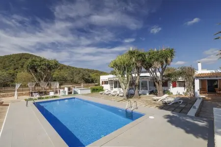 Location villa à Sant Josep de sa Talaia, Can Cam - Villa pittoresque avec vue sur la mer