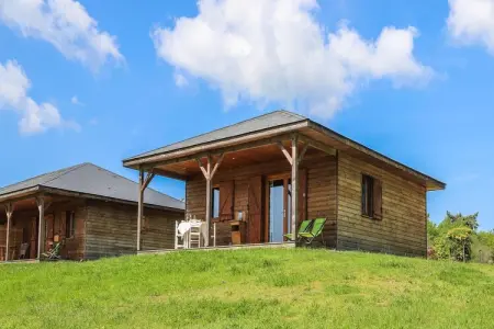 Location chalet à MEYRIGNAC  L'EGLISE, Chalet en bois accessible à 6 personnes