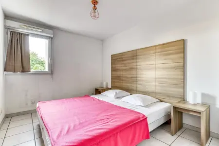 Appartement 4 personnes au Grau-du-Roi, vue piscine : photo 4