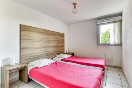Appartement 4 personnes au Grau-du-Roi, vue piscine : photo 6