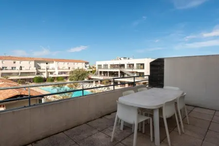 Appartement 6 pers. au Grau-du-Roi, vue piscine chauffée : photo 2