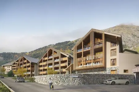 Location appartement à VAUJANY (ISERE), Appartement pour 10 personnes avec balcon