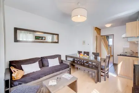 Location appartement à Loudenvielle, Loudenvielle Séjour avec vue sur les Alpes