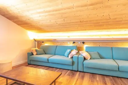 Location appartement à Doucy, Séjour en famille avec vue pittoresque sur les montagnes