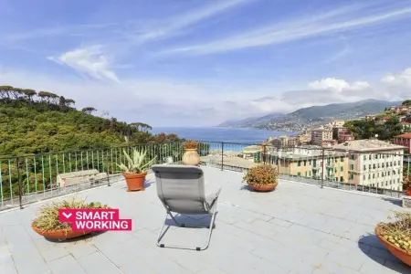 Location maison à Camogli, Appartement à Camogli avec Terrasse