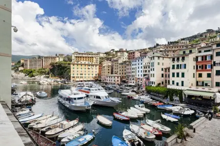 Location maison à Camogli, Appartement avec vue sur mer près du château
