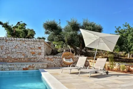 Location maison à Cisternino, Appartement à Cisternino avec 1 chambre