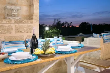 Trullo avec piscine privée à Torre Suda : photo 7