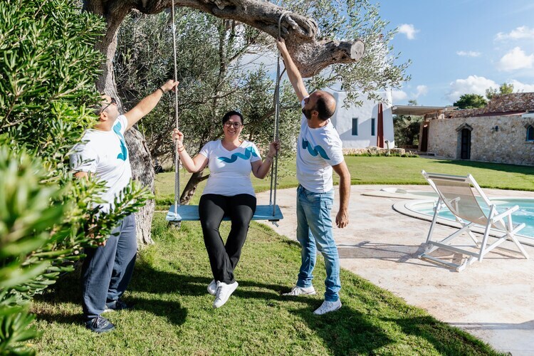 Villa Trullo Indépendante - 11 personnes, parc privé à Racale - Photo 32
