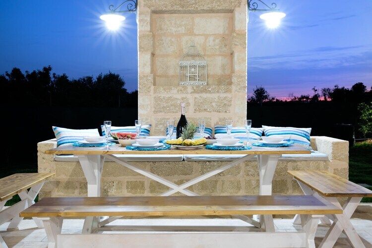 Villa Trullo Indépendante - 11 personnes, parc privé à Racale - Photo 36