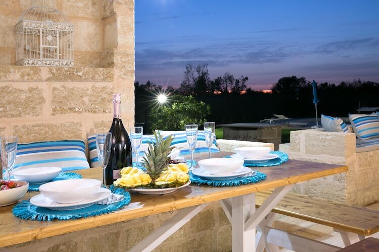 Villa Trullo Indépendante - 11 personnes, parc privé à Racale - Photo 166