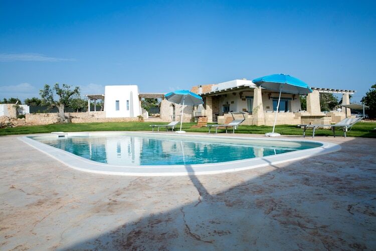 Villa Trullo Indépendante - 11 personnes, parc privé à Racale - Photo 193