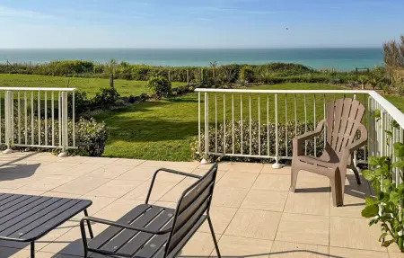 Maison Vue Mer à Quiberville, 120 m² pour 6